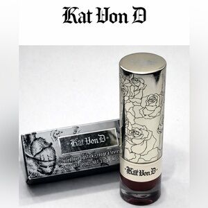 Kat Von D Foiled Love Lipstick Color “FTW” NIB